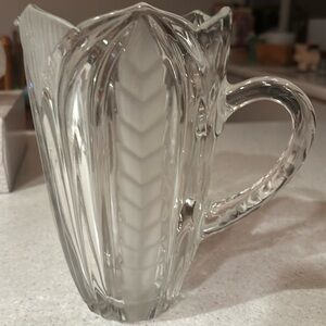 Crystal pitcher